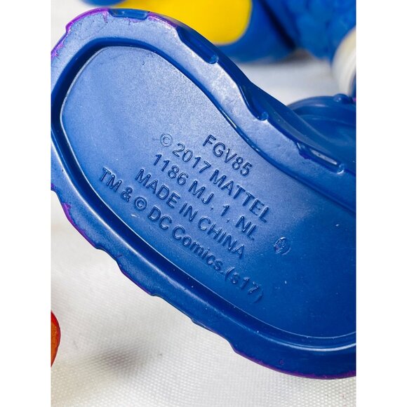 Dc Comics Imaginext 2017 Mongul Supervillain & Knight With Weapon Accessories - Picture 3 of 11